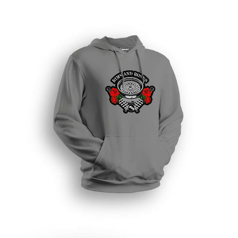 Rims And Roses Hoodies